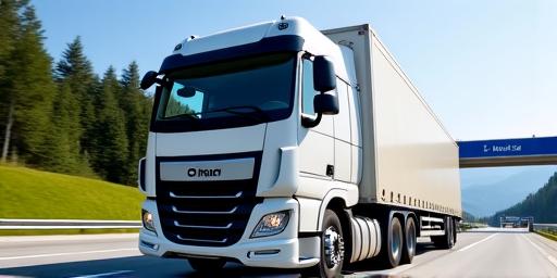 LKW mit GO-Box auf österreichischer Straße